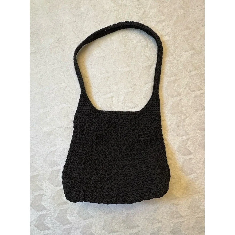 Women’s Crocheted “The Sak” Shoulder Purse